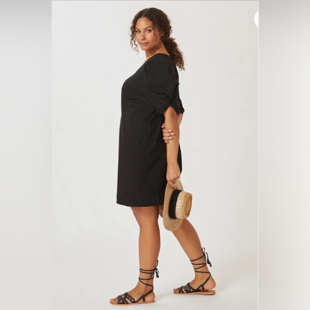 Anthropologie AMADI Black Dress Size Small Made in USA - Picture 3 of 10